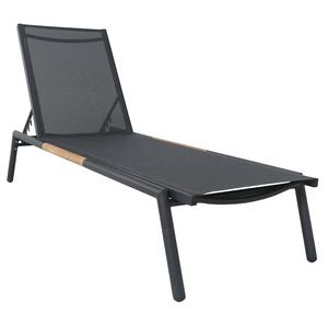 Tumbonas de Lujo de Aluminio y Madera de Teca, Paquete Pequeño, Modernas, Metálicas, para Villa, Hotel, Jardín, Playa, Piscina - Product Image 3