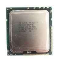 Processador intel, para intel xeon x5690 six-core 3.46ghz l3 12m 130w soquete lga 1366 para desktop cpu