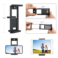 Nouveau trépied professionnel pour appareil photo trépied WF-3520 en aluminium noir pour appareil photo reflex numérique Smartphone