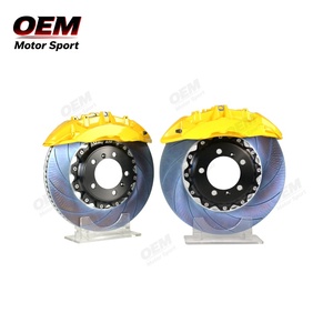 Kit de freinage avant OEM MOTOR SPORT Chevrolet Corvette C8 2020-2024, 6 pistons, étriers jaunes 380 mm, amélioration des performances C8 - Product Image 3