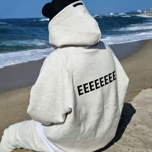 Sudadera con capucha ESS de Esiatls, de algodón, unisex, gruesa, cómoda y elegante, de la marca <span class=keywords><strong>Casablanca</strong></span>, con letras estampadas y diseño de lazo. - Product Image 3