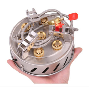 Vendite dirette della fabbrica fornello butano a sette stelle da campeggio stufa a <span class=keywords><strong>gas</strong></span> ad alta potenza da campeggio all'aperto - Product Image 4