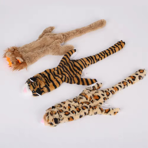 Juguete Interactivo para Perros con Forma de Animal de Dibujos Animados, Resistente a Mordidas, de Felpa con Sonido, Producto para Mascotas para Aliviar el Aburrimiento del Perro, Sin Relleno - Product Image 2