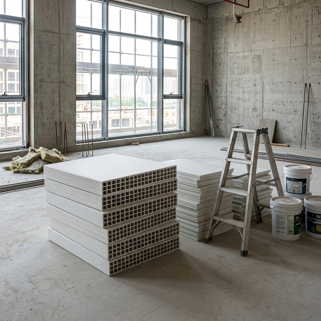 Building Materials Concrete Formwork Pvc Plastic Sheet Concrete Formwork Hollow Plastic Formwork Board