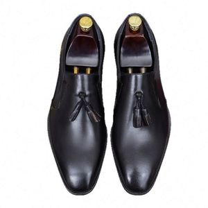 ASTON M.JAZZ 2025 – Mocassins italiens en cuir pour hommes, à lacets, formels, pour le bureau ou les soirées, à bout pointu, antidérapants, respirants et légers - Product Image 6