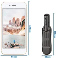 Mini Cámara Full HD 1080P T189, cámara portátil con cuerpo, bolígrafo, cámara Digital pequeña deportiva DV, Micro videocámara, grabadora de vídeo, compatible con tarjeta oculta