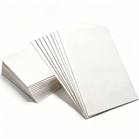 Carton blanc en gros 250g-400g A3 double face rigide recyclable en pâte chimique pour boîtes d'emballage professionnelles et de shopping