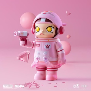 100% Authentique POP MARTMEGA SPACE <span class=keywords><strong>MOLLY</strong></span> 100% SERIES 02-B Boîte Mystère Jouets Poupée Figurine d'Action Mignonne Ornements de Bureau Collection Cadeau - Product Image 4