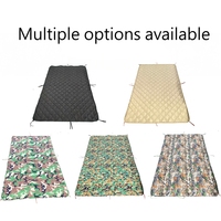 Couverture de chasse camouflage imperméable, tapis de sol pliable et chaud pour le camping, la chasse et les pique-niques