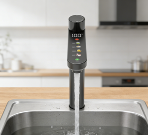 Purificateur d'eau domestique en ABS de qualité alimentaire avec rotation à 90° et chauffage instantané pour consommation directe, accessoire de cuisine à fixer - Product Image 1