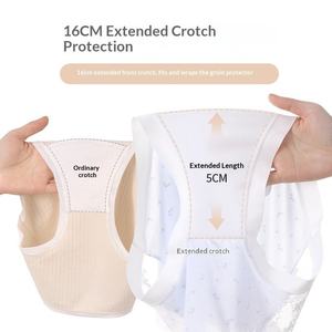 Meilleures ventes d'usine ODM Culottes sans couture ultra-fines en soie glacée taille mi-haute respirantes en dentelle tricotée grandes tailles Vente en gros - Product Image 3