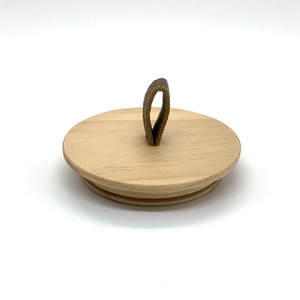 Factory Supply Luxury Custom Wood Candle <b>Lids</b> with Silicon Ring Essential Oil for Glass Candle Jar Home <b>Decor</b> Model - Product Image 2