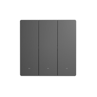 Interrupteur Mural Connecté SONOFF M5 SwitchMan Type 86 1/2/3 Gang Bouton Poussoir Compatible Ewelink App Matter WiFi pour Maison Intelligente (UE/Royaume-Uni)