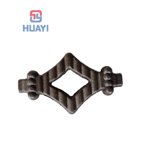 Conectores de Hierro Forjado, Duraderos, Ecológicos, Clásicos, Antioxidantes, Modelado 3D, Solución para Cercas, Enrejados y Puertas para Exteriores - Product Image 5
