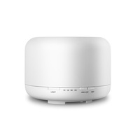 Hochwertiger 500ML 7-Farben LED Aroma Diffuser Ätherisches Öl Luftbefeuchter für Zuhause Schlafzimmer Büro