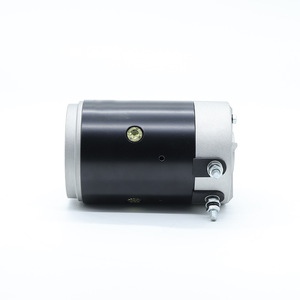 Moteur à courant continu à balais 2200W 24V à montage sur bride, à aimant permanent, entièrement fermé pour équipement mécanique - Product Image 2