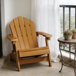 Silla Adirondack para Niños, Cómoda, de Madera de Abeto, para Exteriores, Parque, <span class=keywords><strong>Playa</strong></span>, Patio, Camping, Tiempo de Relajación - Product Image 3