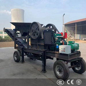 20t/h Construction Waste Pe 250x400 Model Stone Breaking Crushing Plant Small Rock diesel Jaw Crusher <b>Machine</b> - Product Image 4