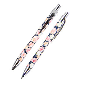 Stylo métallique personnalisé avec impression fantaisie, stylo rétractable pour écrire, hôtel, bureau, école, stylo à bille - Product Image 2