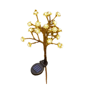Lámpara Solar de Luciérnaga para Jardín, Luz LED de Paisaje, Enchufe de Rama de Árbol Solar de Navidad, Luz de Césped Impermeable para Exteriores - Product Image 2