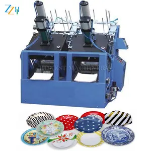 High Speed Popular Paper Dishes Machinery Paper Plate Making Equipments