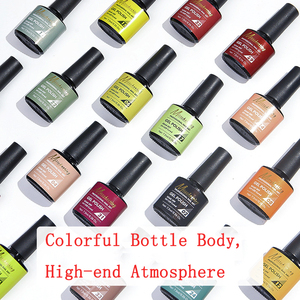 Vernis à ongles gel 66 couleurs 7,5 ml OEM Marque privée Non toxique Séchage UV pour femmes Salon de beauté Fournitures de nail art DIY - Product Image 3
