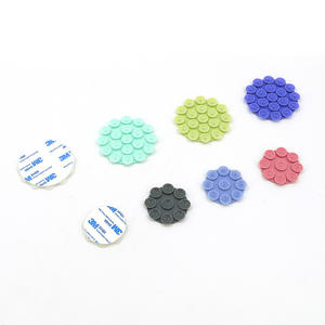 Chupetas de borracha de silicone com ventosa transparente de vidro a vácuo personalizadas por atacado - Product Image 3