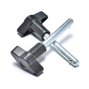 Métrica 1/4 "<span class=keywords><strong>5</strong></span>/16" 3/8 "de acero inoxidable T manija de bola Bloqueo de liberación rápida Pin - Product Image 2