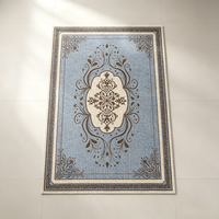Anhui Klassischer Polyester-Teppich mit Niedrigem Flor, Bedruckt, Maschinenwaschbar, Anpassbar für Küche, Hotel, Esszimmer, Badezimmer