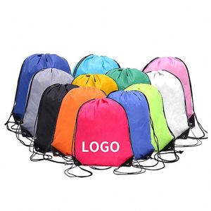 Bolsa de Compras Ecológica con Cordón, Personalizada con Logotipo, de Nailon Reciclado y Poliéster, con Forro de Algodón, Ideal como Regalo Promocional - Product Image 1