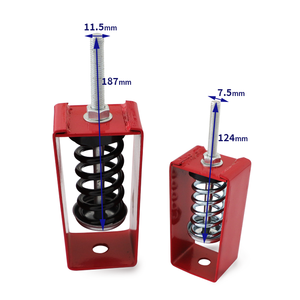 Ventilador e Ar Condicionado Sistema Controle Ruído Spring Mount Fan Hanger Isolador Absorvente Vibração - Product Image 2