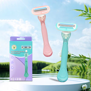 <span class=keywords><strong>Rasoir</strong></span> <span class=keywords><strong>de</strong></span> sécurité portable pour femme, idéal pour les aisselles, avec <span class=keywords><strong>lame</strong></span> <span class=keywords><strong>de</strong></span> rechange, cadeau parfait pour les femmes nomades - Product Image 6