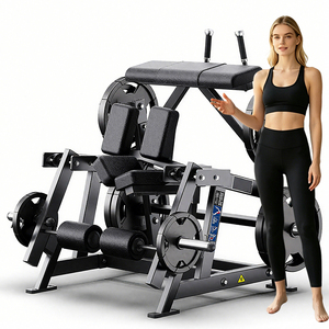 New Lines Commercial Gym Equipment Plate Loaded Kneeling <b>Leg</b> Strength Training Machine WD-F917 Your Trusted Fitness - Product Image 1