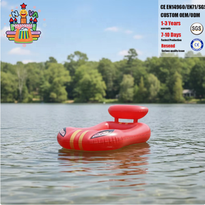 Lit de bronzage gonflable géant en forme de voiture de sport, bateau flottant pour <span class=keywords><strong>piscine</strong></span>, lac, océan, vente et <span class=keywords><strong>location</strong></span> pour adultes et enfants - Product Image 5