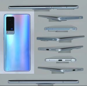 X60 Pro Desbloqueado, Teléfono Inteligente 5G Octa Core, Cámara Profesional para Retratos, Pantalla AMOLED de 90Hz, Chip de Alto Rendimiento, Inglés Rápido - Product Image 1