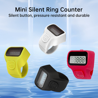 Compteur électronique à main Tasbih bagues Tasbeeh compteur LED affichage électronique doigt Clicker perle minuterie comptage