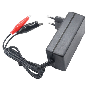 Caricabatterie per Batterie al Piombo-Acido Senza Manutenzione <span class=keywords><strong>6V</strong></span> <span class=keywords><strong>12V</strong></span> 2A, Caricatore Intelligente 7.2V 14.8V 2000mA per Batterie di Auto, Moto e Camion - Product Image 1