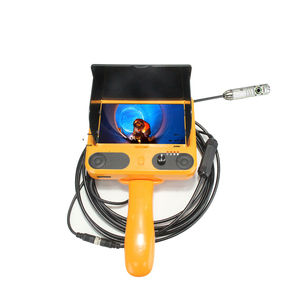 Ống kính kép <span class=keywords><strong>borescope</strong></span> máy ảnh 7 "LCD 2600mAh cống cống kiểm tra máy ảnh với DVR 10 mét cáp - Product Image 1