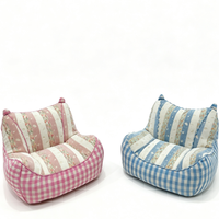Fauteuil Bébé Confortable en Gros, Chaise Animale de Dessin Animé Moderne Pliable, Canapé Écologique en Forme de L pour Hôtels et Salles de Bain