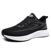 Nouvelles chaussures de course respirantes en mesh pour hommes, avec semelle en caoutchouc antidérapante, pour l'entraînement en plein air
