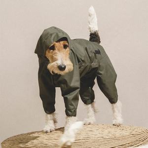 2025 뜨거운 판매 반사 얼굴 비 코트 사용자 정의 인쇄 방수 재킷 개 비옷 - Product Image 3