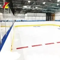 Pista de patinaje de hielo de fácil instalación para interiores, simulación de entrenamiento para adolescentes, pista de curling, Campus, tierra