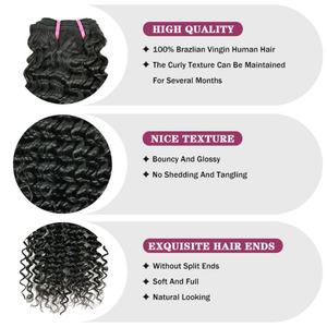 FH Kinky <b>Curly</b> 100% Remy Vietnamese Hair Extension Weave Cuticle Aligned Natural Virgin <b>Bundle</b> Hair Weft Cabelos Human Hair - Product Image 2