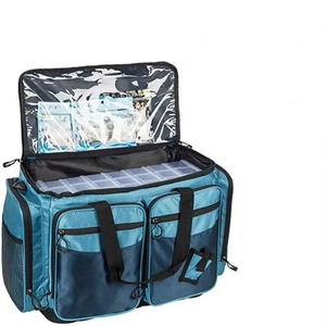 Sac de pêche extra large BSCI, résistant à l'eau salée, imperméable, pour 8 boîtes à pêche 3700, moulé rigide. - Product Image 4
