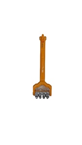 Outil de compactage pour l'isolation phonique et l'atténuation des vibrations automobiles - Rouleau en aluminium avec poignée en acier inoxydable - Product Image 3