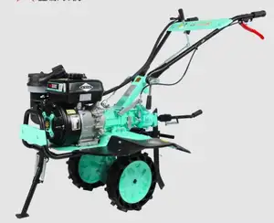 Factory Price Agriculture Tools Small Diesel Power Tiller Walking Tractor Household Use Mini Plough Machine