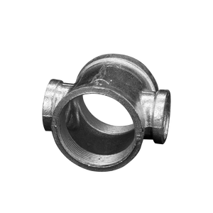 ISO/FM/ISO mạ kẽm dễ uốn sắt chéo ống 4 chiều màu đen cho Vật liệu ống nước chữa cháy khí nước - Product Image 3