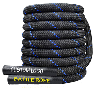 1.5 pollici 30 piedi di diametro fitness nylon darcon esercizio di allenamento corda da battaglia con <span class=keywords><strong>kit</strong></span> di ancoraggio <span class=keywords><strong>per</strong></span> <span class=keywords><strong>palestra</strong></span> domestica all'aperto - Product Image 1