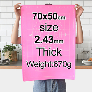 Tapis de pâtisserie antiadhésif Extra Large, 1 pièce, pâte à pétrir à rouler, pâtisserie, avec mesure - Product Image 6