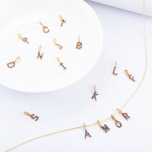 Zircone <span class=keywords><strong>nome</strong></span> DIY iniziale 26 ciondoli alfabeto <span class=keywords><strong>collana</strong></span> <span class=keywords><strong>in</strong></span> <span class=keywords><strong>argento</strong></span> sterling <span class=keywords><strong>925</strong></span> <span class=keywords><strong>con</strong></span> ciondolo lettera - Product Image 3